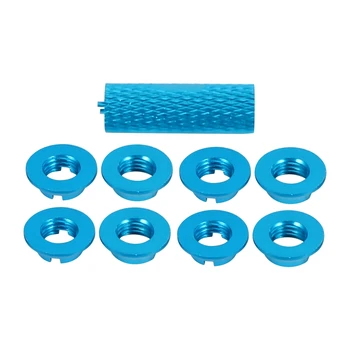 

For Futaba Remote Control JR/Frsky Gear Switch Toggle Switch Accessories and 8Pcs Aluminum Alloy Nut