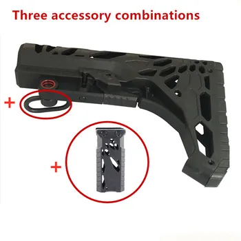 

Tactical Game Equipment for Airsoft Air Guns M4 Nylon Buttstock Grip Rifle Paintball Accessories Hunting Shooting