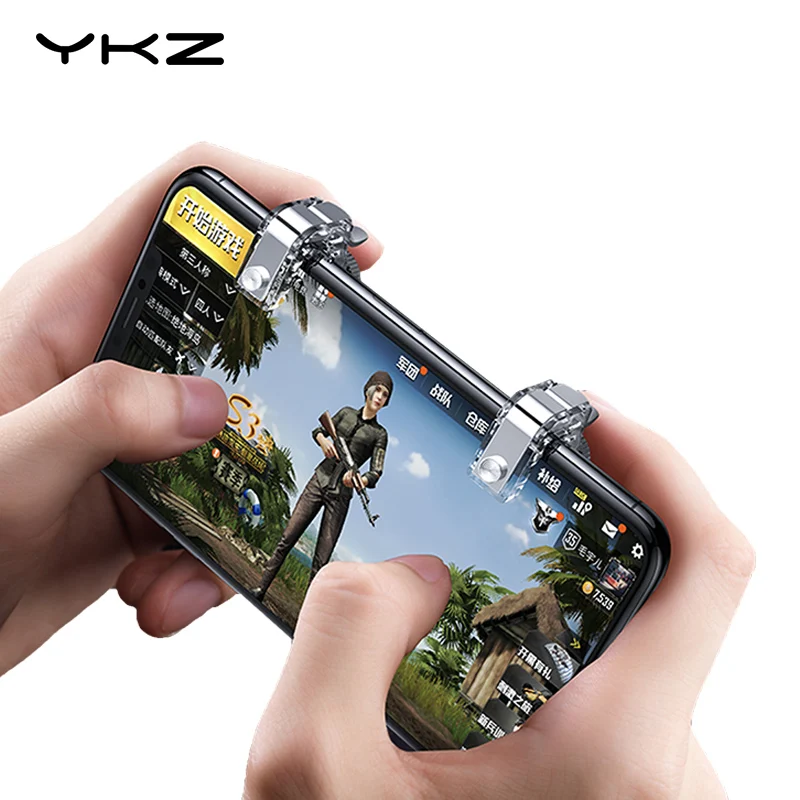 YKZ геймпад джойстик для PUBG триггер огонь кнопка ключ L1R1 Aim L1 R1 шутер контроллер