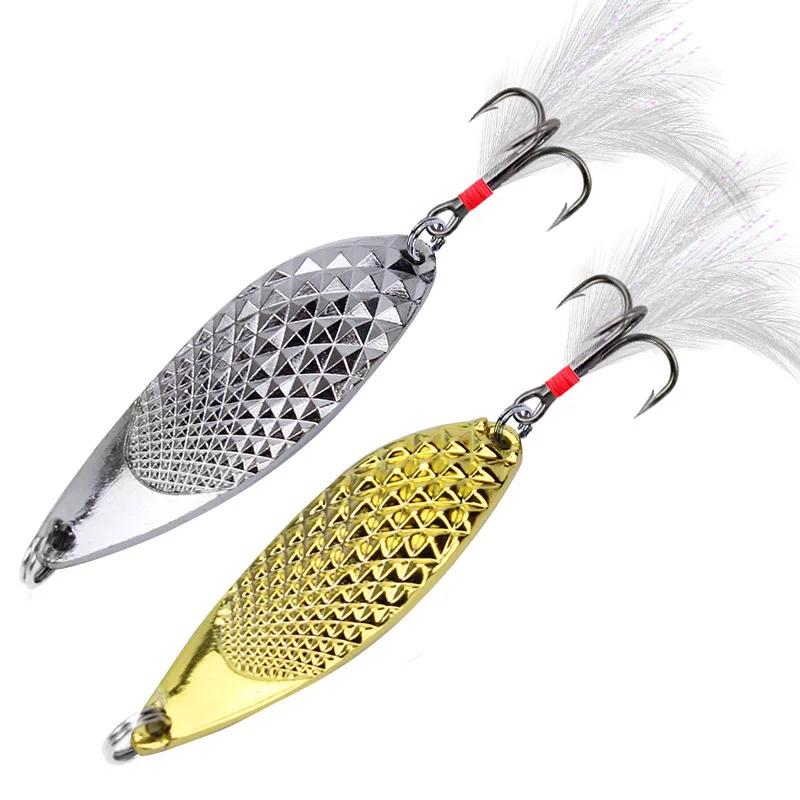 Блесна рыболовная в виде ложки с блестками 1 шт. 10 г/15 г|lure spoon|spinner spoonmetal spinner spoon |