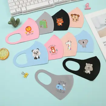 

Child Face Cover Anti-Fog Mouth Guard Bacteria-Proof Reusable Washable Face Mask PM2.5 For 4-12Years