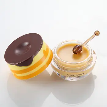 

Natural Propolis Lip Mask Moisturizing Smooth Fine Lines Brighten Lip Color Anti-drying Lip Care Cream Lip Plumper 15ml