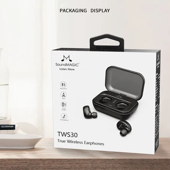 

New SoundMAGIC TWS30 true wireless Bluetooth 5.0 Earphones in-ear running sports IPX6 waterproof mobile phone universal TWS