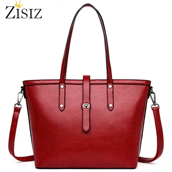 

New Genuine Leather Handbags for women Crossbody bag Top Luxury Shoulder Bags High capacity tote cowhide women bags sac a main