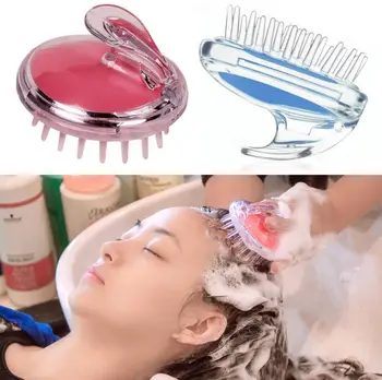 

Silicone Head Body To Wash Clean Care Hair Root Itching Scalp Massage Comb Shower Brush Bath Spa Slimming Anti-Dandruff Shampoo