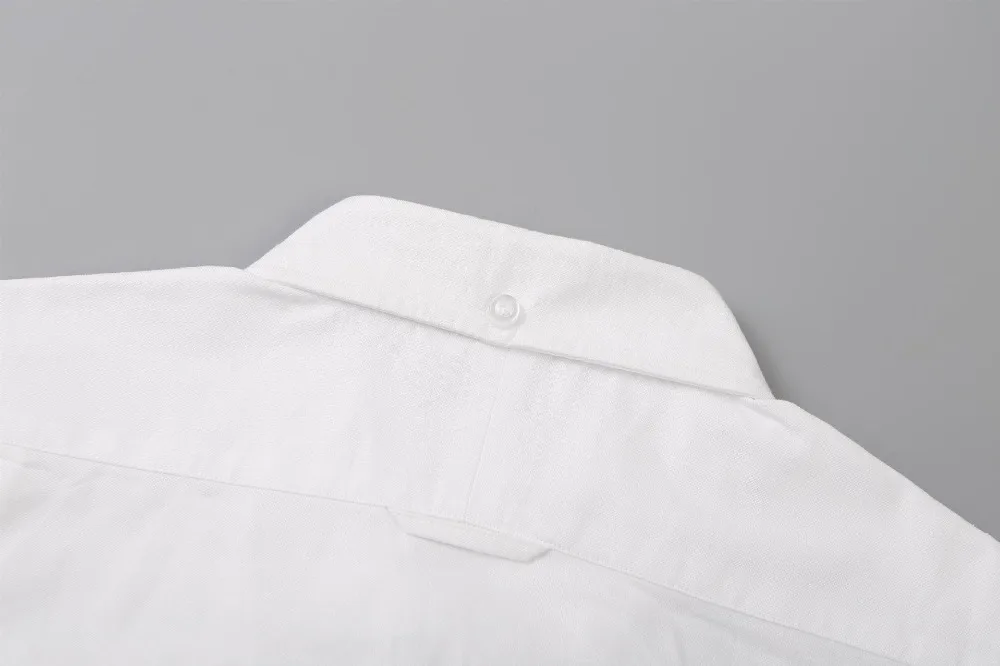 Новинка 19ss мужские оксфорды классические красочные полосатые модные хлопковые повседневные рубашки рубашка Высокое качество карман с длинными рукавами Топ M 2XL# M54