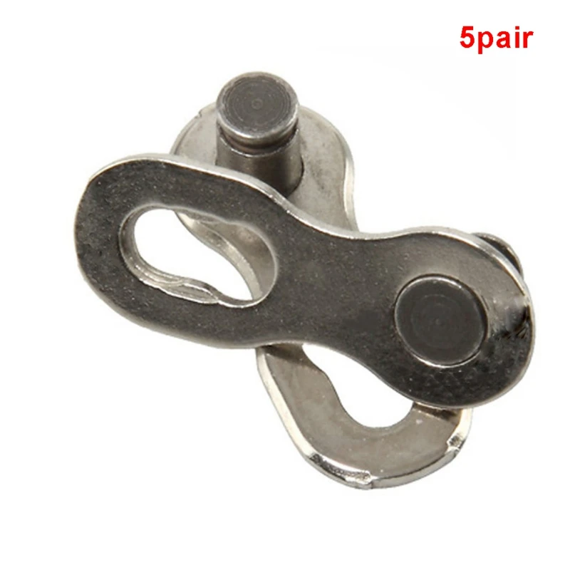 

2019 New Bicycle Bike Chain Link Connector Joints Buttons Speed Quick Master Links joint Chain Mountain Bike 5Pair 8/9/10 Speed