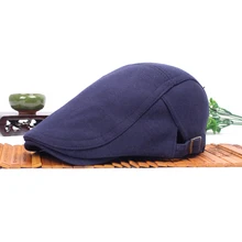 Мужская Ретро газетчик таксистка в стиле Гэтсби, плоская кепка хлопок Гольф вождения берет унисекс шляпа