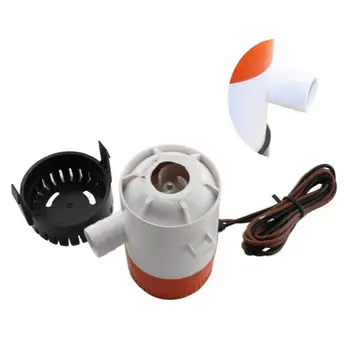 

Yacht DC Bilge Pump Stainless Steel Shaft Drain Pump Electric Heavy Duty Marine Submersible Pump Boat RV
