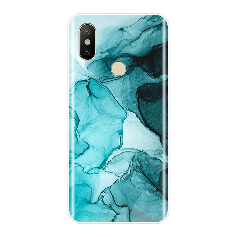 Силиконовый чехол для телефона Xiaomi Mi 5 5C 5S 5X 6 6X Plus 8 SE Lite Marble Art задняя крышка A1 A2 Mi5 Mi6