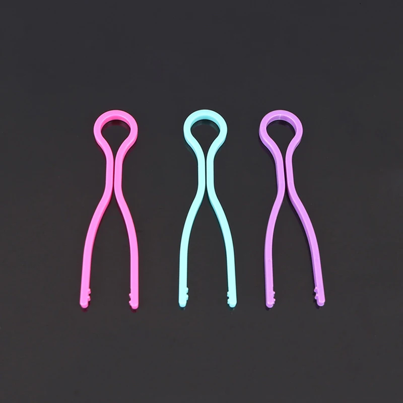 10pcs Bobbin Sewing Organizer for Home Sewing Random Color Plastic Bobbin Clip Wire Clip Sewing Thread Accessrioes