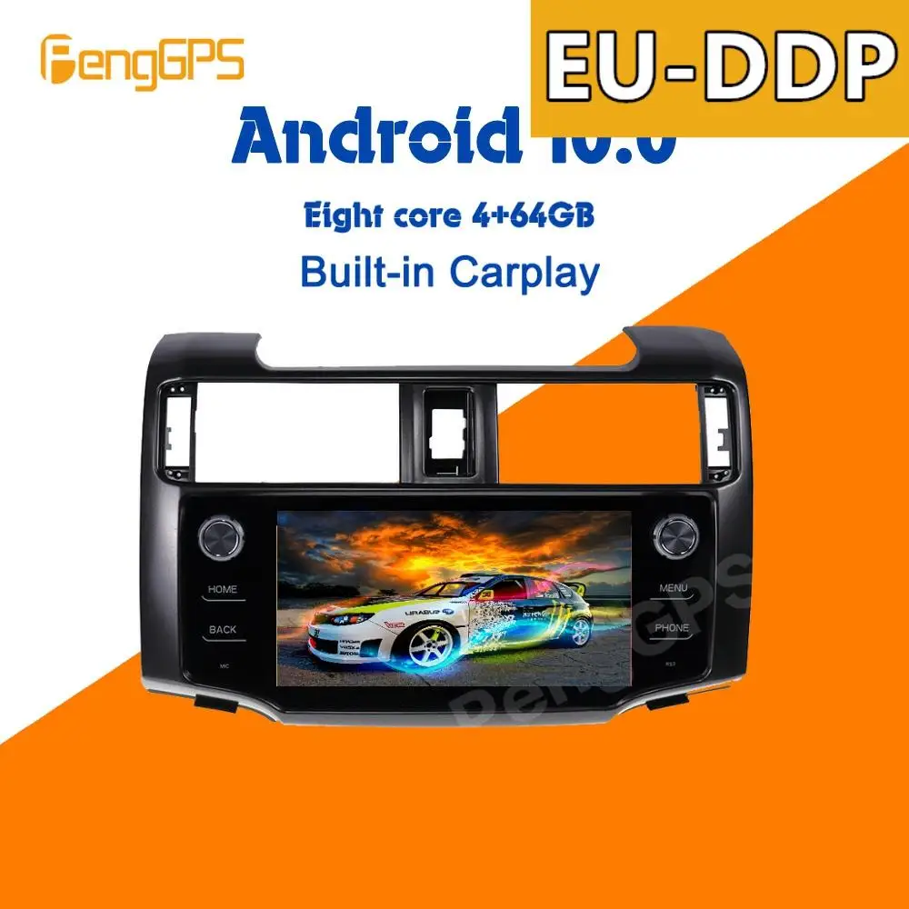 Для Toyota 4runner Android 2009 2010 - 2019 Радио сенсорный Экран Автомобильный мультимедийный