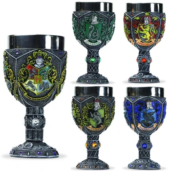 

Creative Harry Goblet Stainless Steel & 3D Resign Coffee Cup Wine Glass Cups and Mugs Drinkware