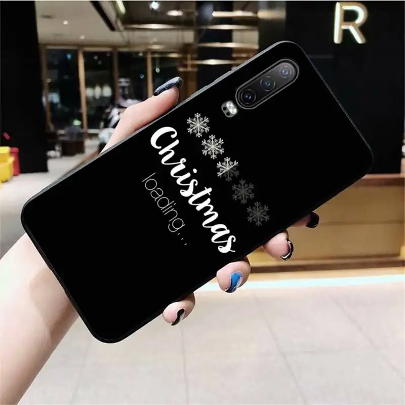 Новогодний чехол HPCHCJHM для Huawei P40 P30 P20 lite Pro Mate 20 P Smart 2019 prime|Бамперы| |