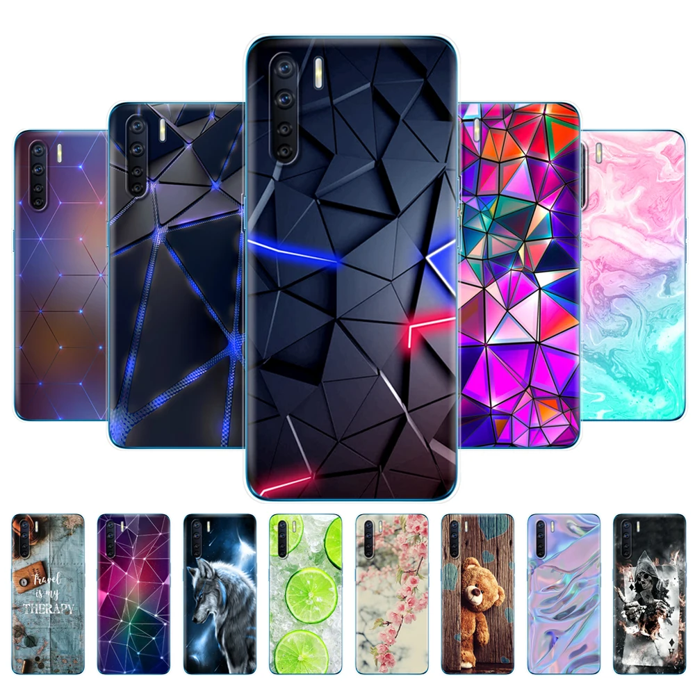 

For OPPO A91 Case 6.4" Silicon Soft Back TPU Phone Cover For OPPO A 91 Capas OPPO A91 Case CPH2001 CPH2021 Funda Shell Bumper