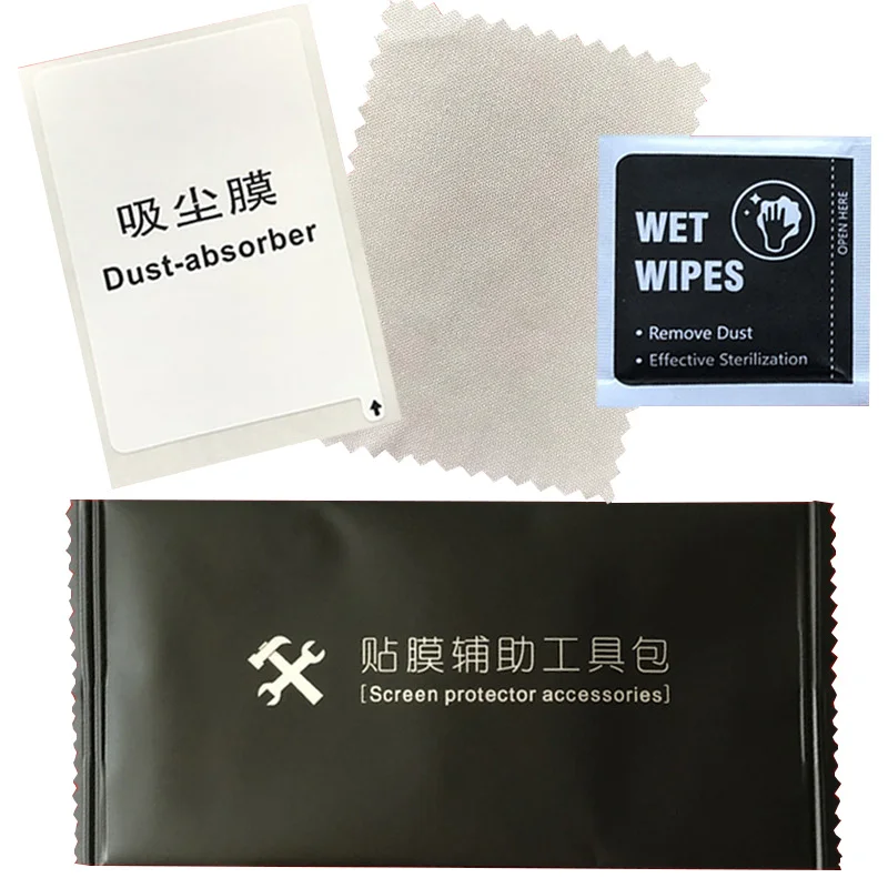 100 pcs Wipes Clothes Clean Tools For Camera Lens Computer Phone Switch Screen Tempered Glass Dust Sticker