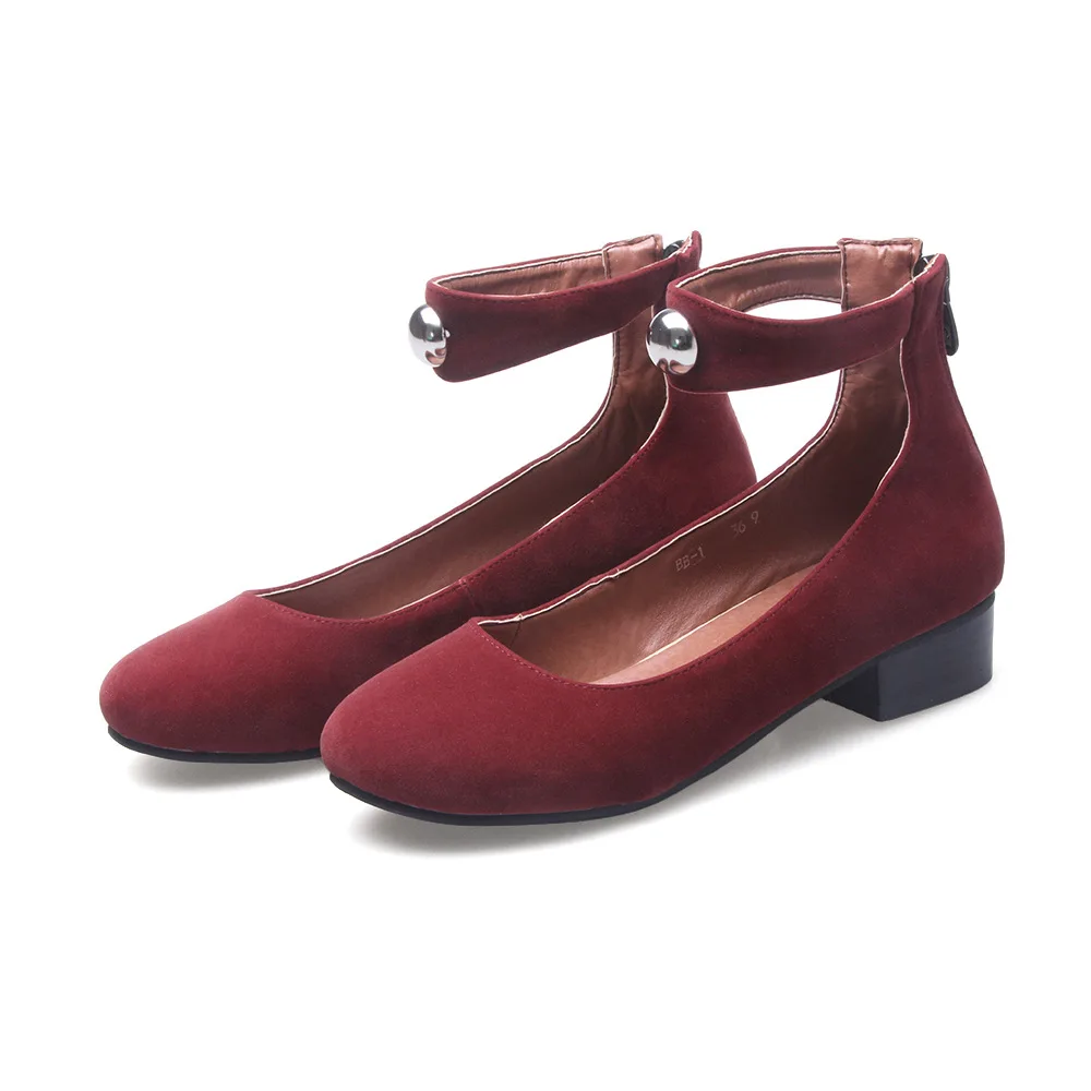 

2017 Spring And Summer New Style Pu Square Heel Shoes Size Code 33-46 Code WOMEN'S Shoes Jgb2017n041012