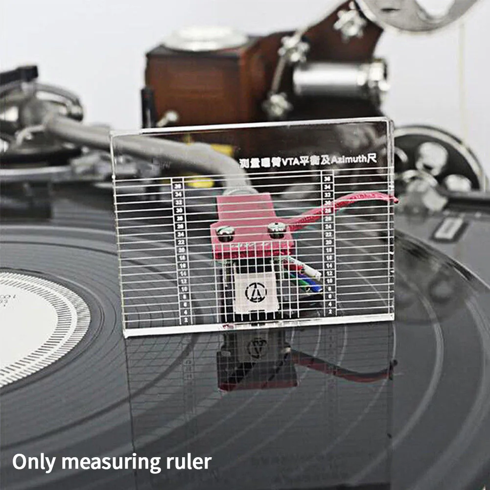 Измерительная прозрачная вращающаяся линейка Azimuth детали инструмента Phono Tonearm