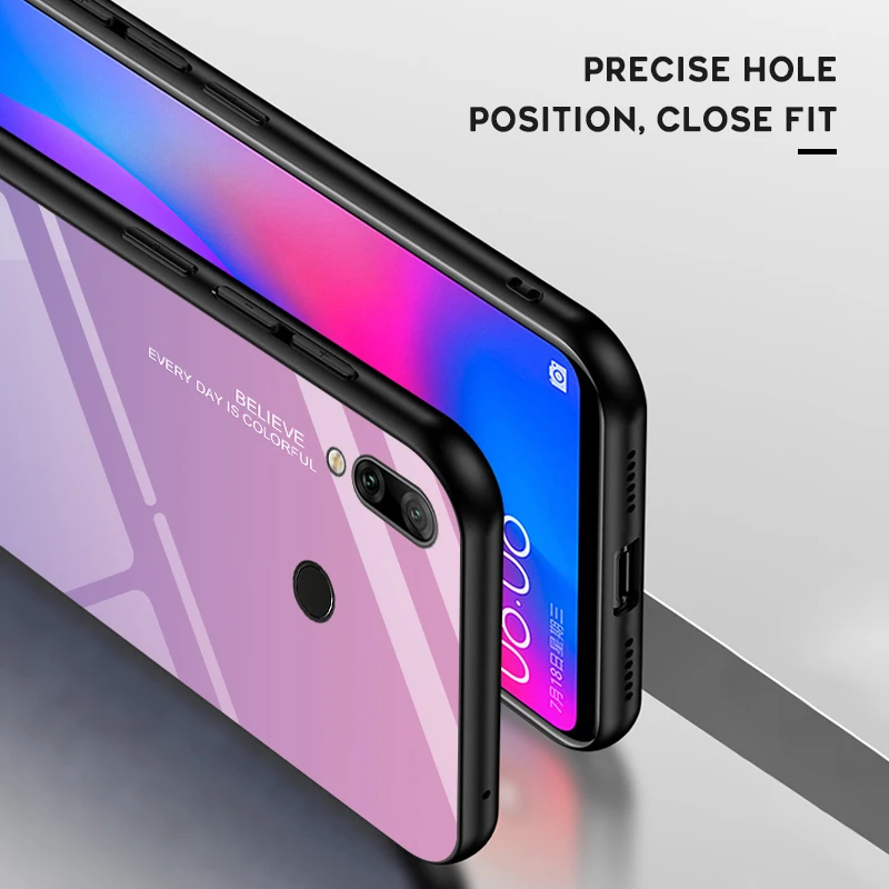 DATALAND huawei p30 lite case Tempered Glass Luxury Protective cover case for Huawei Mate 20 10 9 P10 P20 P30 Pro Lite
