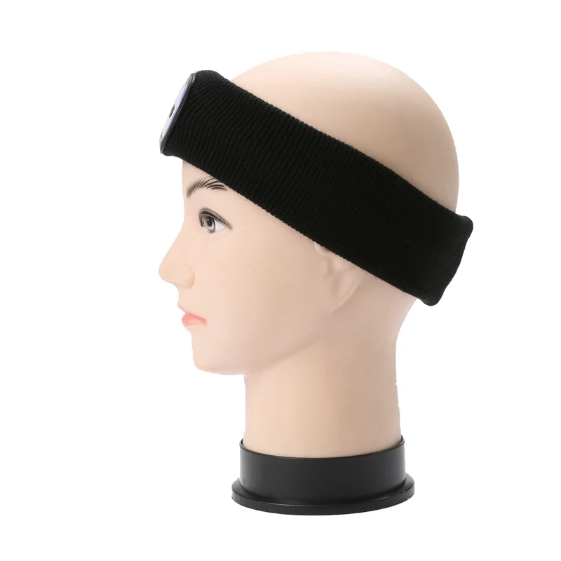Wireless Bluetooth Headphone Sleep Headband Hat Smart Speaker Stereo Scarf Headset with Mic Soft Warm Sports Smart Cap
