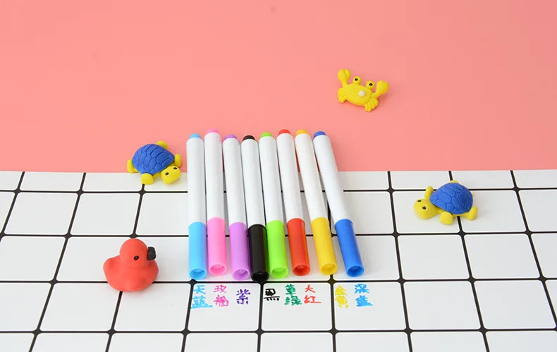 Whiteboard Pen Wipable Children Color Whiteboard Pen Wipable Marking Pen Manufacturers Customizable Direct Selling Whiteboard Pe