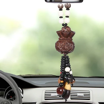 

Car Pendant Cute Gourd Hanging Ornaments Automobiles Rearview Mirror Suspension Decoration Accessories Gifts Car Hanging