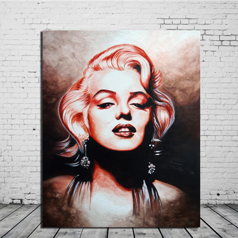 

Beautiful Marilyn Monroe Wall Art Canvas Painting Posters Prints Modern Painting Wall Picture For Living Room Home Decor Artwork