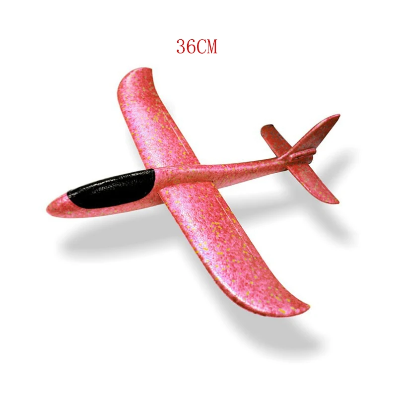 Hand Throw  Free Fly Glider Planes Foam Aircraft Model EPP  Breakout Aircraft Party Game Children Outdoor Fun Gift Toys For Kids 12