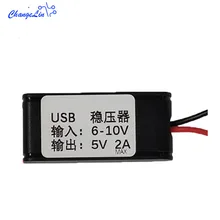 Панели солнечные регулятор Напряжение модуль мобильного телефона зарядки гаджетов USB устойчив к Выход 5V 2A 6 V-10 V 10wr аксессуар «сделай сам» велосипед