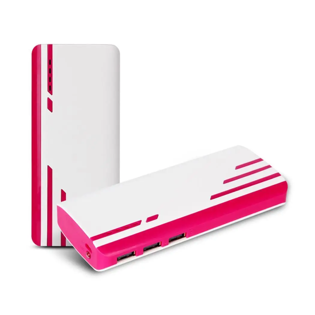 

3 USB 20000mah Power Bank for iPhone 7 8 X Xiaomi Huawei Samsung S9 Phone Charging Powerbank External Battery Pack Dropshipping