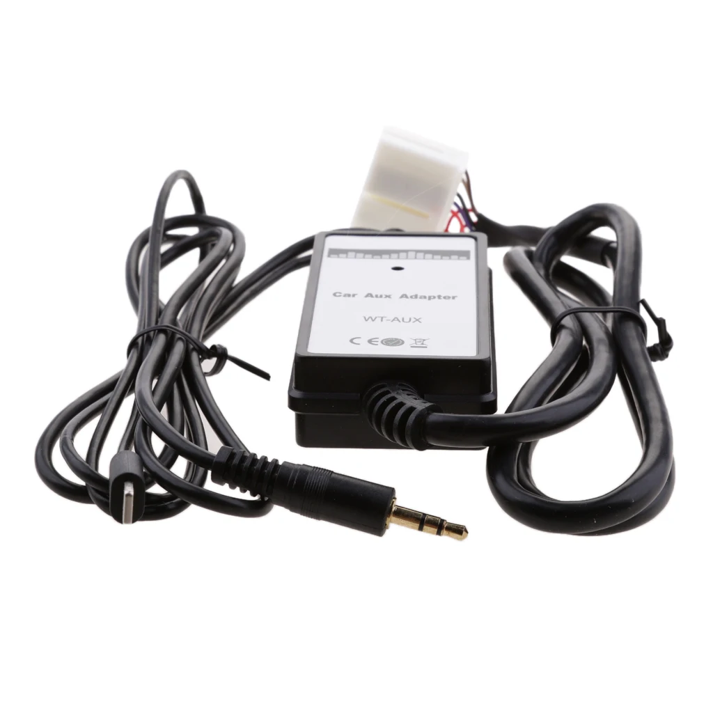 3.5mm Car MP3 Player Radio Interface Aux In Adapter For Honda and Acura