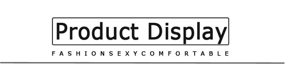 product display文字