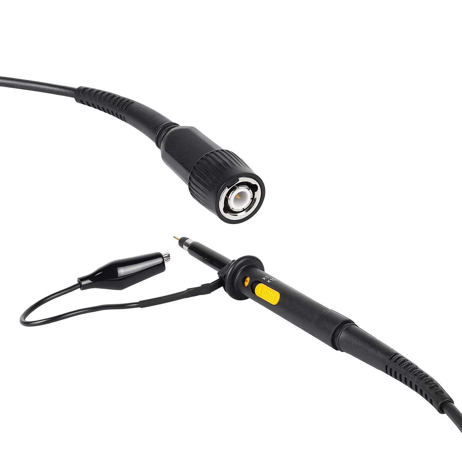 1pair oscilloscope probe Oscillo cable 200M 200MHZ scope clip x1 x10 600V 
