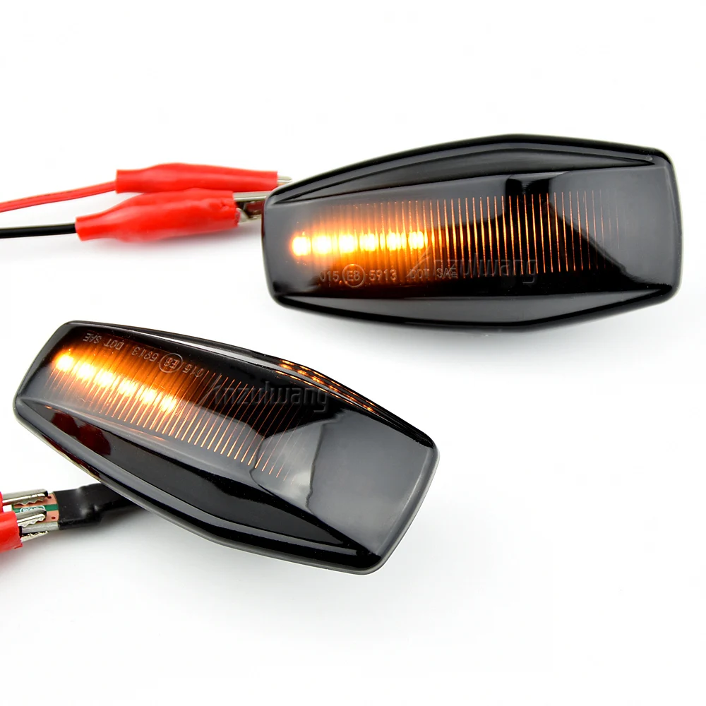 2X Indicatore Di Direzione Dinamico Un LED Per Auto Indicatore Di Direzione Per I10 Trajet Sonata Getz Xg Tucson Matrix~p196208738