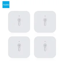 Xiaomi Mijia Temperatur Feuchtigkeit Sensor Aqara Smart Luftdruck Umwelt Sensor Zigbee Drahtlose steuerung Arbeit Mit Mi hause