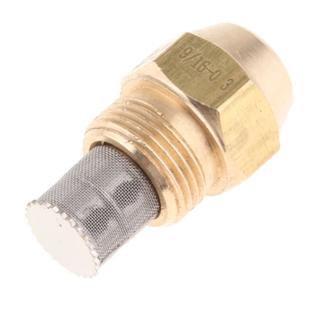 

2 x Brass Oil Burner Spray Nozzle Fits for Boilers, Water Heaters, 9/16 External Thread Connect, 0.2mm & 0.3mm