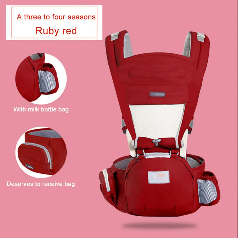 Breathable Style 5 Новорожденный переноска для младенца дышащий эргономичный рюкзак на лямках обновление - Цвет: Breathable Style 5