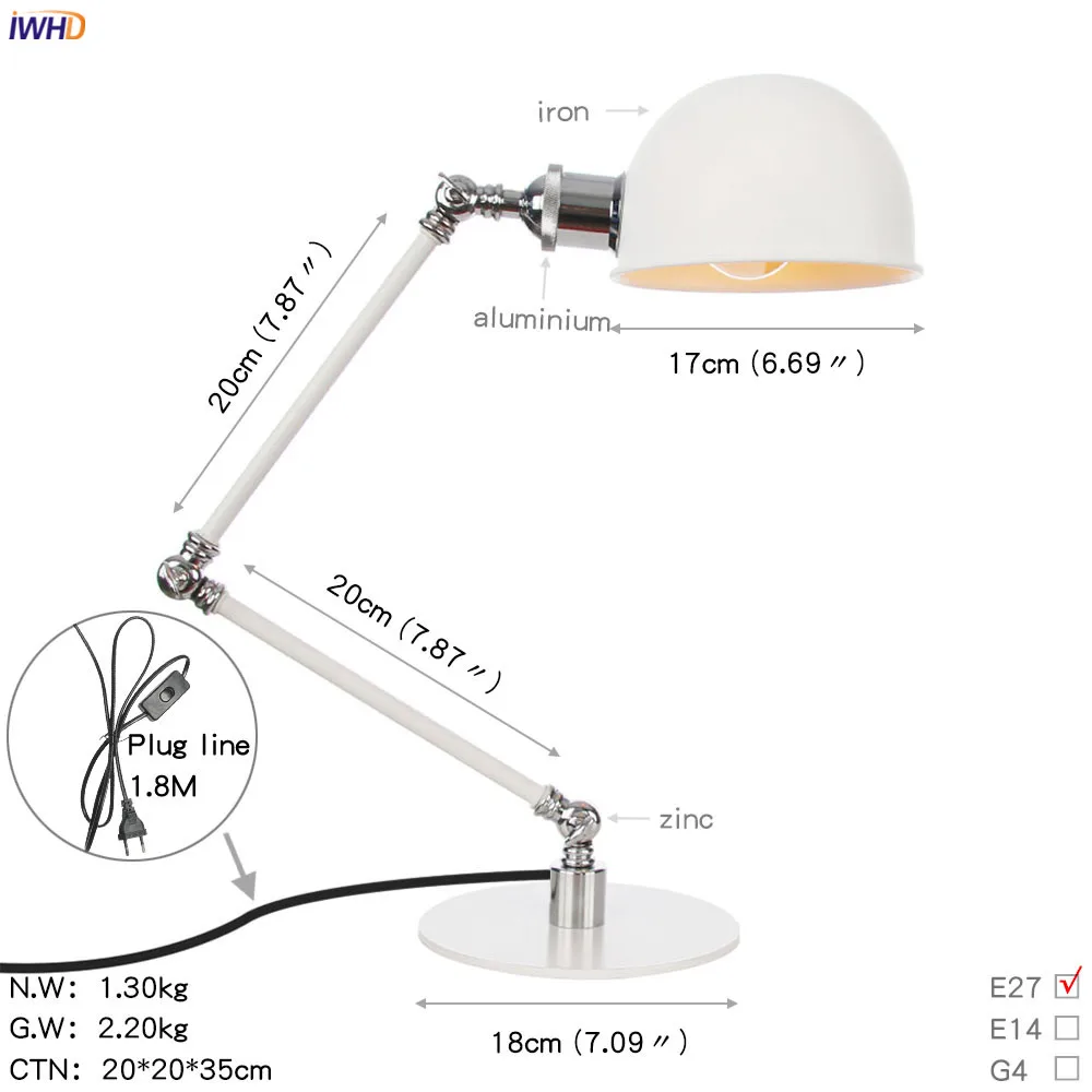 T0501L 半白 尺寸图英文版
