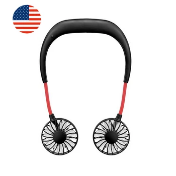 

Portable USB Mini Fan Neck Fan Rechargeable Small Portable Sports Fan light Usb Desk Hand Air Conditioner cooler