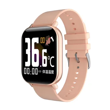 

Smart Bracelet Body Temperature Weather Display Sports Waterproof Smart Band Heart Rate Monitor Pedometer Smart Bracelet