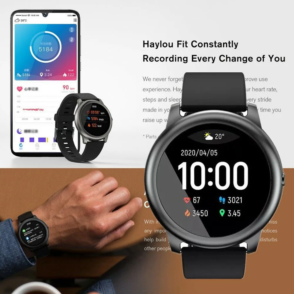 12 Sports Modes LS05 Smart Watch BlueTooth 5.0