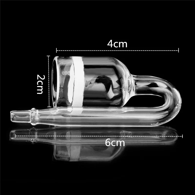 2 стиля стеклянный аквариум СО2 воздушный диффузор углекислый реактор дисковый