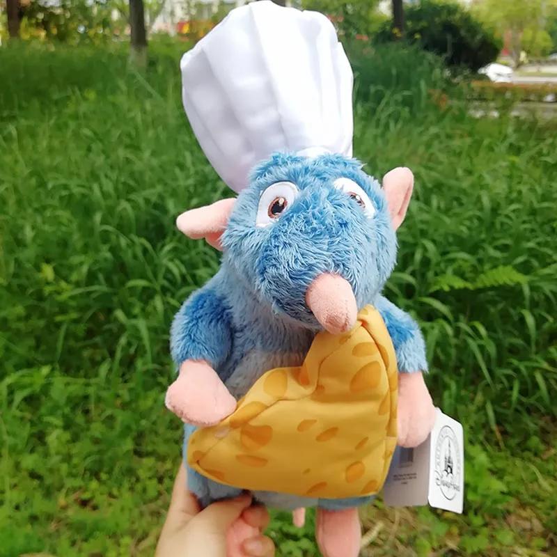 Details about   Disney Ratatouille Remy Rat with Spoon White Hat Soft Plush Toys Stuffed Doll 