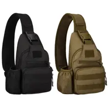 Спортивная мужская сумка на плечо, водонепроницаемая, короткая, противоугонная, нагрудная сумка