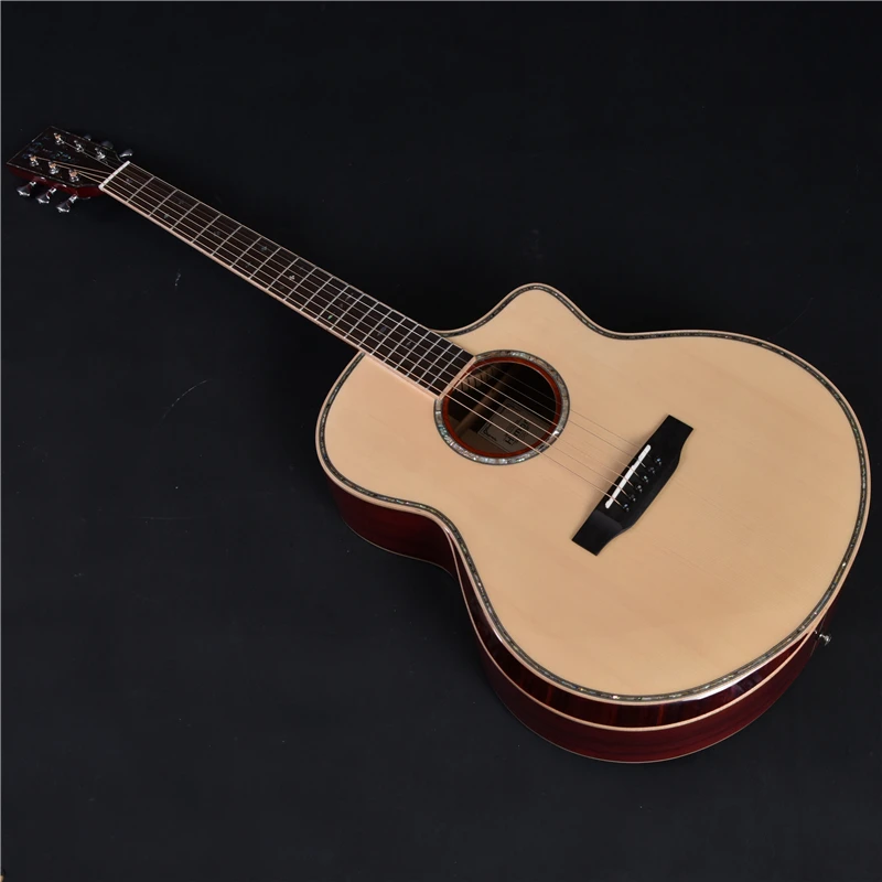 Himor HM730GSC GC cut way solid santos rosewood Акустическая гитара, акустическая электрогитара s