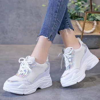 

2020 Height Increasing Designer Casual Sock Shoes Woman High Top Sneakers Women Platform Shoes Letter Female Flats Running Shoes