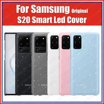 

EF-KG988 Original Samsung S20 Ultra Led Case Galaxy S20 Plus 5G Smart Led Backlight Oritection Cover