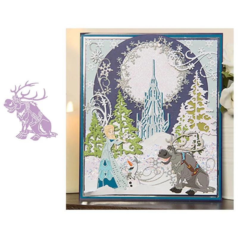 Металлическая высекающая пресс форма для скрапбукинга и открыток сделай сам