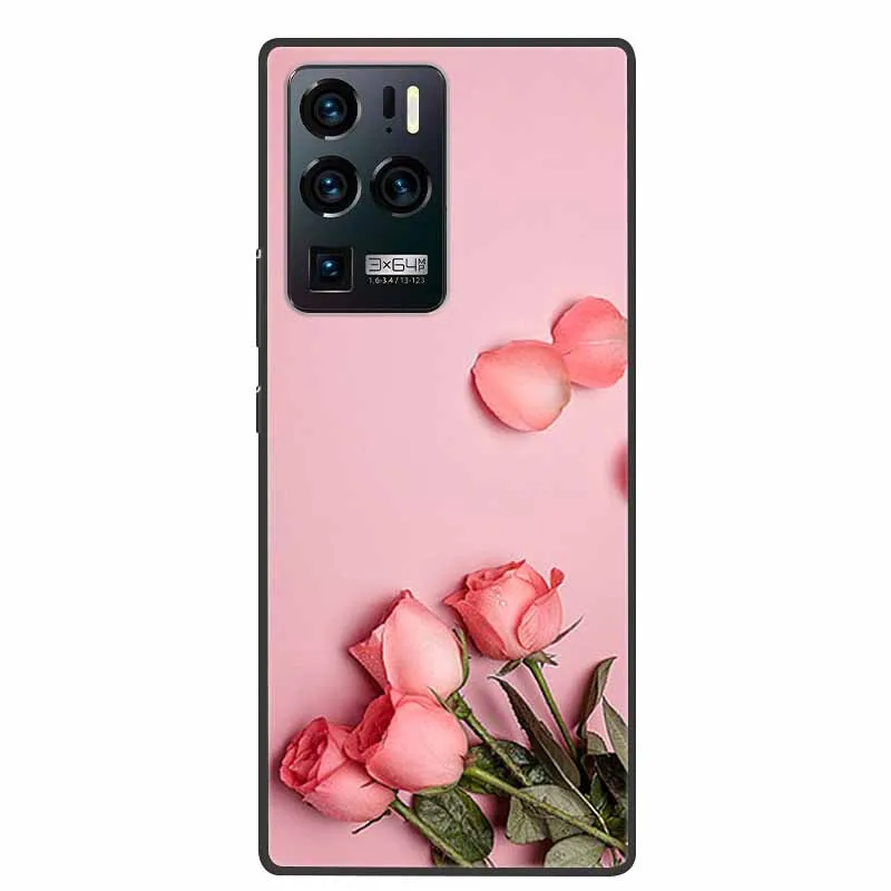 Shockproof Soft Silicone TPU Back Cover - Cute Design