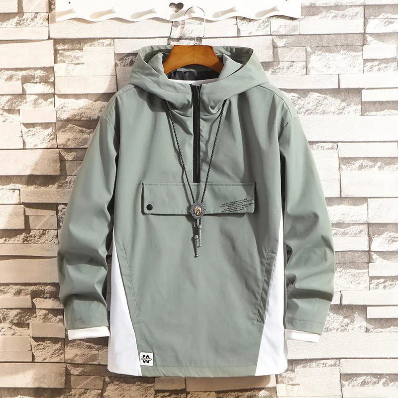 

Zogaa 2019 New Men Tooling Jacket Autumn Male Hip-hop Loose Casual Jacket Korean Version Self-cultivation Student Sports Clothes